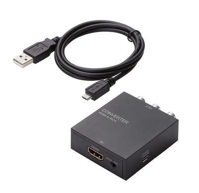 [Модель 2015 года] ELECOM Преобразователь Downscan HDMI в RCA HDMI 1.4 с внешним питанием от USB AD-HDCV02