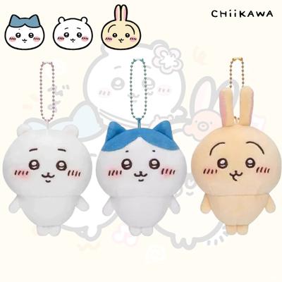 Новая аниме-плюшевая кукла Chiikawa Кавайный плюшевый брелок Усачи Хативарэ Мягкая игрушка-подвеска Милые украшения для рюкзаков Игрушки Подарки