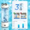 420ml Hydrogen Water Bottle Generator 3 Min Quick Electrolysis Hydrogen Cup SPE & PEM 1600ppb Hydrogen Ions Water Bottle for Purified Water