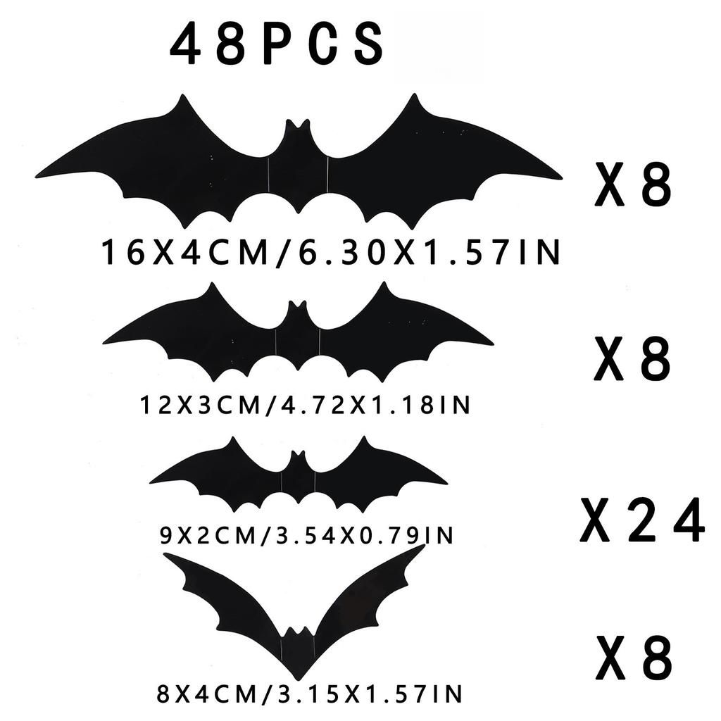 Xiaomi Halloween Party Decoration Cloth and Bat Stickers, Halloween Party Horror Cloth, Haunted House Horror Decoration