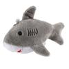 12CM Aquarium Small Shark Plush Doll Bag Decorated with Cute Claw Doll Shark Doll Backpack Keychain Cartoon Key Chain Pendant