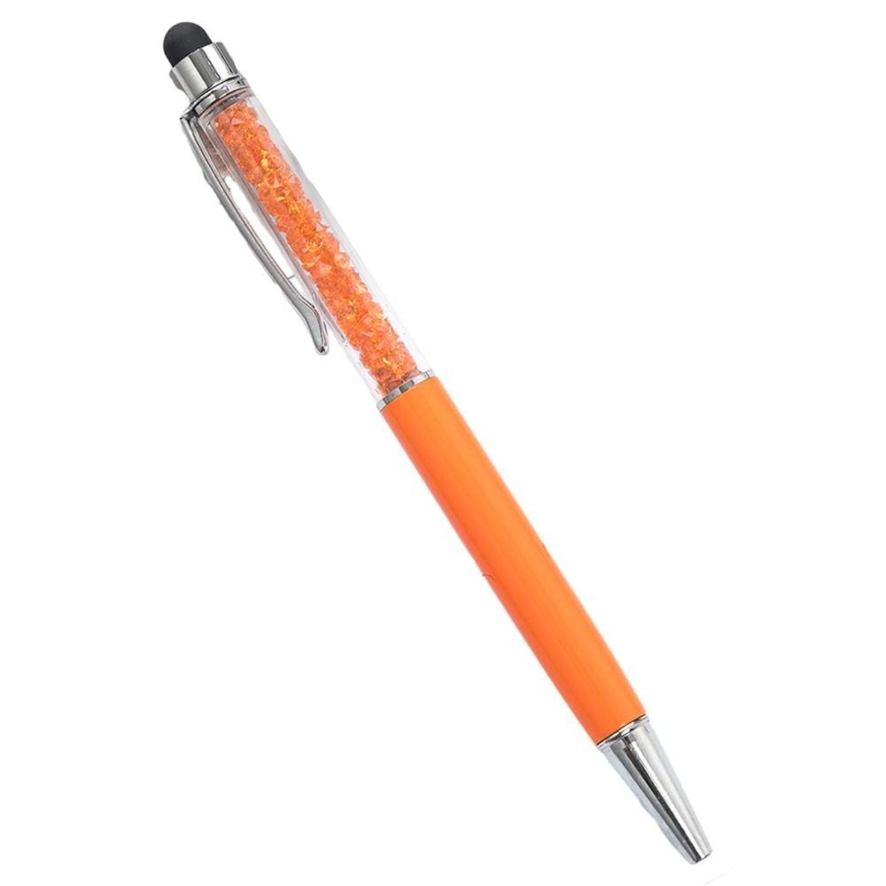 Spinning Rose Gold Crystal Ballpoint Pen Shiny Gift Metal Crystal Pen School