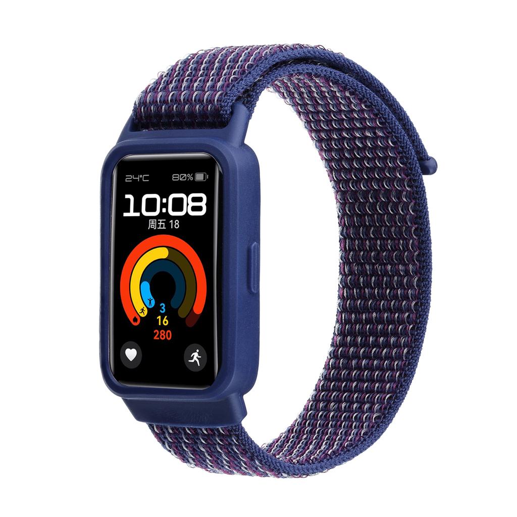 Нейлоновый ремешок-петля для Huawei Band 9 8 7 6 Смарт-часы Запасной ремень correa Дышащий Спортивный браслет для huawei band9 band8 7 6