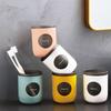 Скандинавский пластиковый бытовой держатель для чашек для зубных щеток, пара портативных дорожных чашек для полоскания рта, кружка для воды, аксессуары для ванной комнаты