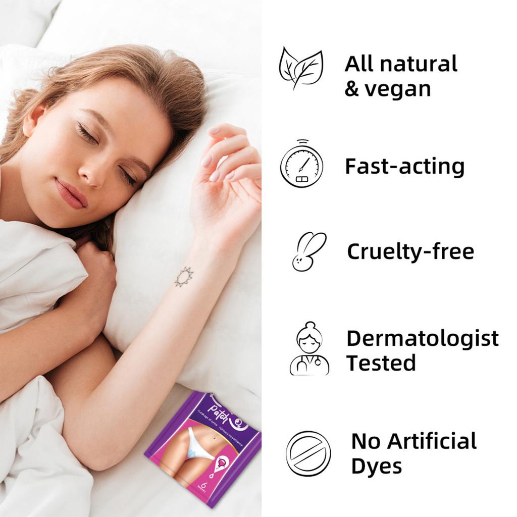 Пластырь от недержания мочи у женщин, контроль недержания мочи после родов, женский пластырь для здоровья, контроль мочевого пузыря.