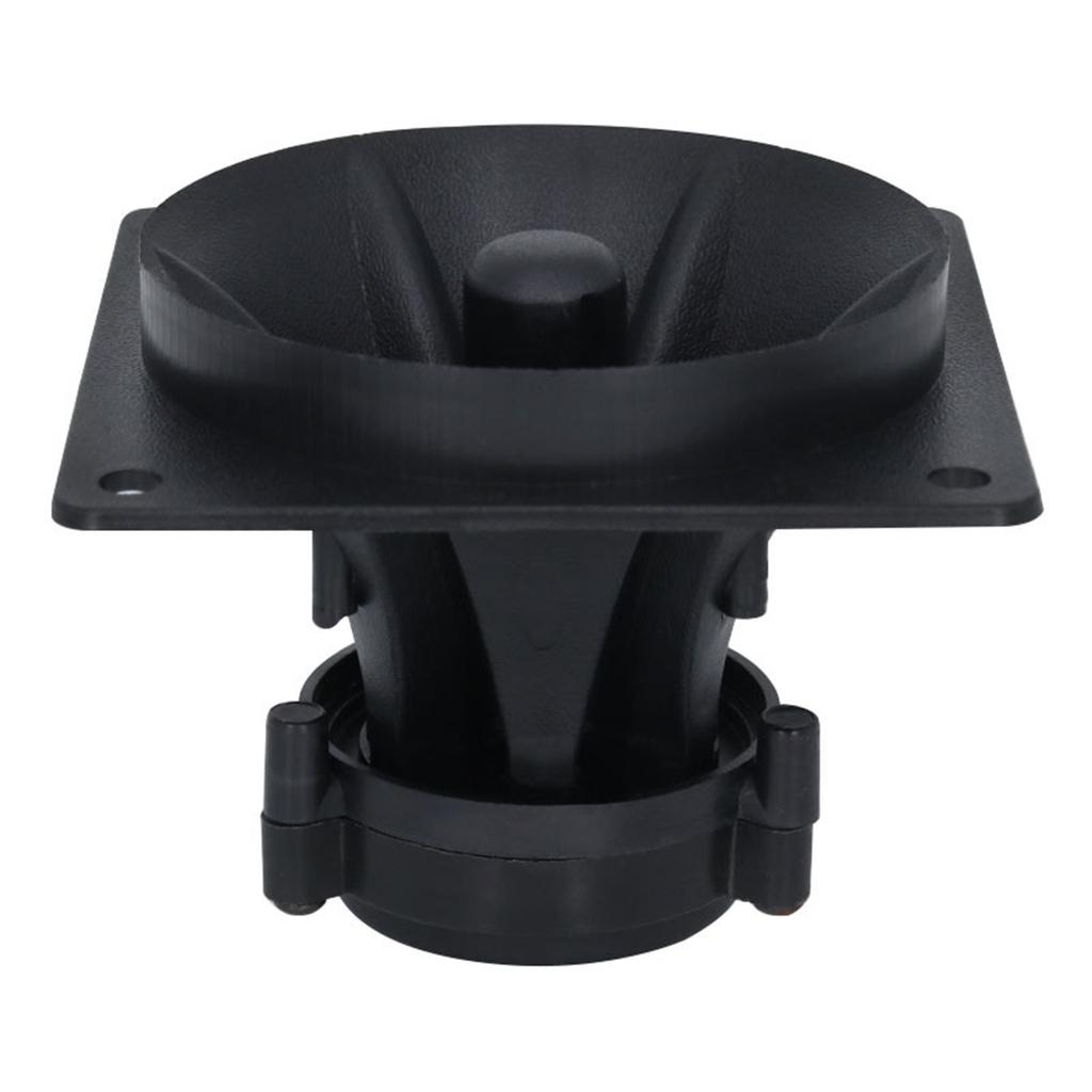 High Power 3Inch Square Horn Tweeter Buzzer 4-8Ohm 75-150W Buzzer Treble For Versatility Use Crisp Sound Quality