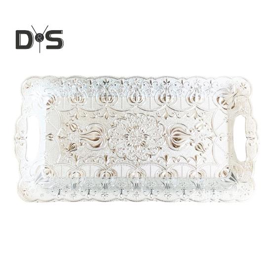 Фруктовая тарелка сервировочный поднос для вечеринки небьющаяся фруктовая тарелка закуски десерт многоразовый поднос рождественский декор ресторана