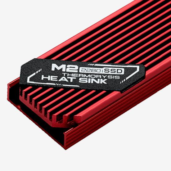 Радиатор SSD, ультратонкая профессиональная алюминиевая твердотельная охлаждающая термоподставка для жесткого диска для M.2 SSD 2280