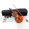 Набор для скрипки для начинающих для взрослых скрипка с футляром струнный инструмент 4/4