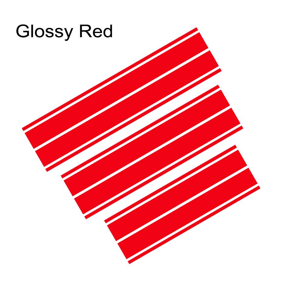 Комплект наклеек-полос для капота, крыши и задней части багажника автомобиля для Dodge Challenger SXT RT в раллийном стиле, виниловые наклейки, аксессуары для автотюнинга