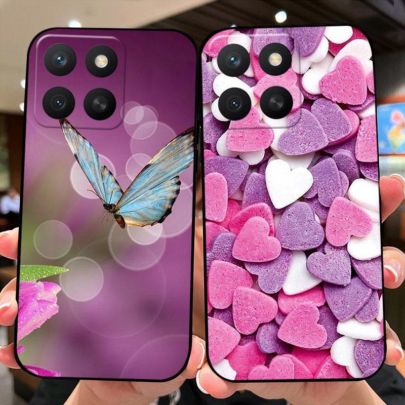 Чехол для Honor X8c HonorX8C Мягкий силиконовый ТПУ Милый Астронавт Печать на телефоне Чехол Для Huawei Honor X8c Чехлы ABR-LX3 Fundas Capa