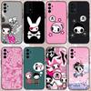 Япония T-Tokidokis МИЛЫЙ Для Samsung Galaxy A73,31,32,72,41,53,52,71,22,5G,Note,J7,8,9 Мягкий Черный Чехол для Телефона