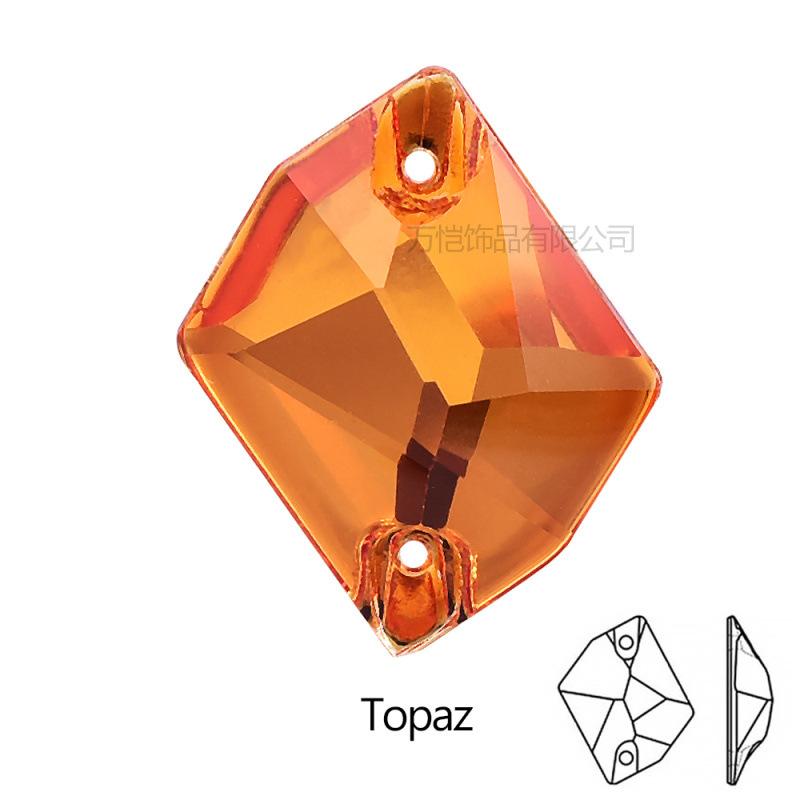 Стеклянная дрель специальной формы с золотым дном, ручная дрель с плоским дном и двойным отверстием для ручного шва, плоская пряжка для камня своими руками, стразы, аксессуары для одежды