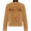 Polo Single-Breasted Collar Corduroy Solid Jacket Men Jackets Brown MNPOOTW16020660-200