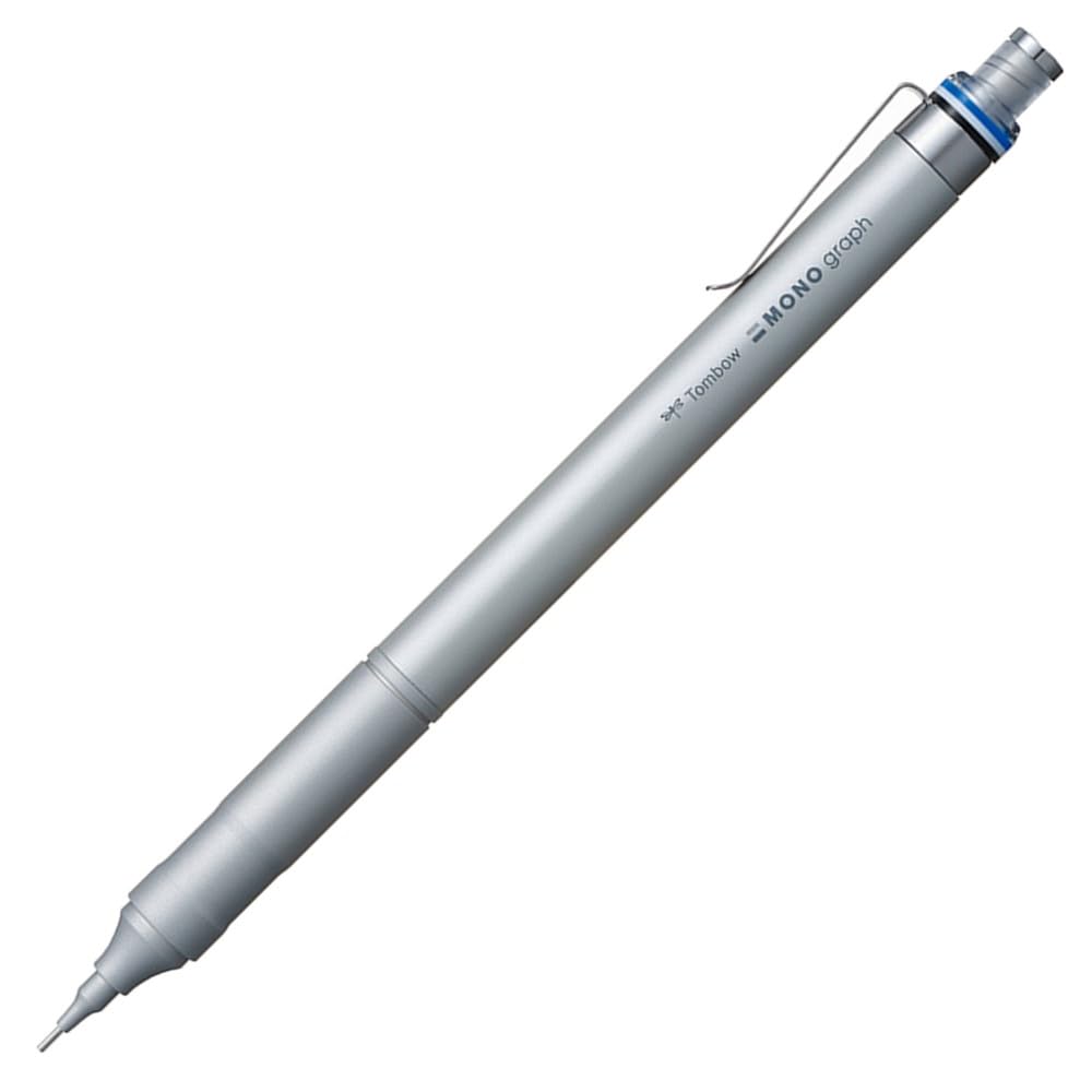 Tombo W Pencil Механический карандаш MONO Mono Graph Fine Низкий центр тяжести Серебристый 0,5 мм (Широкий обзор, Гравитация) ДПА-112А