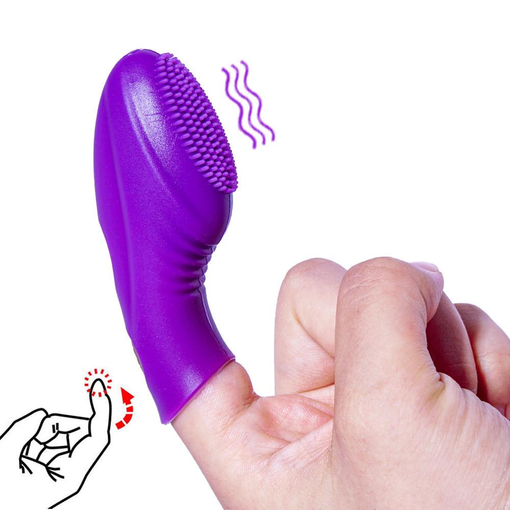 Finger Sleeve Vibrator G Spot Stimulator Clitoris Massage Couple Flirting Masturbation Adult Games Sex Toys for Women Lesbian