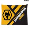 Wolverhampton Wanderers Wall Tapestry Aesthetic Wall Hanging Printed Fabric Blanket Decorative Tapestries for Bedroom Living Room Home Decor