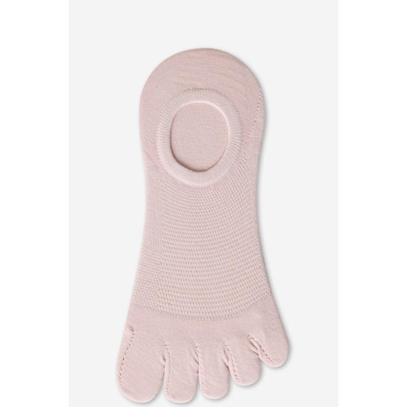 Женские весенне-летние тонкие сетчатые носки-лодочки, антибактериальные и противоинфекционные носки с пятью пальцами, бесшовные невидимые хлопковые носки