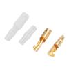 200 шт. 4,0 мм клеммный соединитель автомобильный электрический провод соединитель золотой промышленные принадлежности