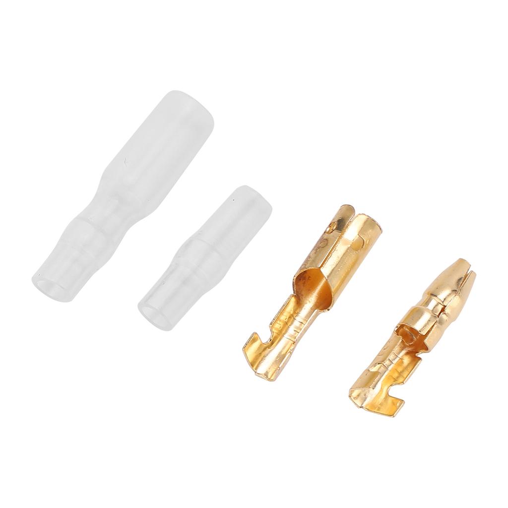 200 шт. 4,0 мм клеммный соединитель автомобильный электрический провод соединитель золотой промышленные принадлежности