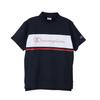 Short Odor Quick UV Script Short Sleeve Mock Neck Navy [Champion] T-shirt, Sleeve, Antibacterial, Resistant, Drying, Stretch, Protection, Logo, Shirt,