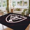 Hull KR Design Crystal Velvet Rug Soft Decorative Mat for Bedroom Entrance