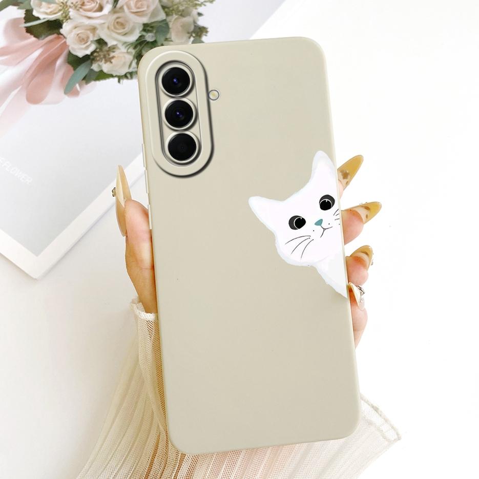 Чехол для Samsung Galaxy A37 5G SM-A376B Милый Собака Кролик Мультяшная Обложка Мягкий ТПУ Матовый Чехол для Телефона Для Samsung A37 A 37 Fundas Сумки