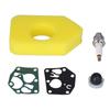 Spark Plug Primer Bulb Air Filter Cotton Diaphragm Gasket Set 795083 698369 694394 495770