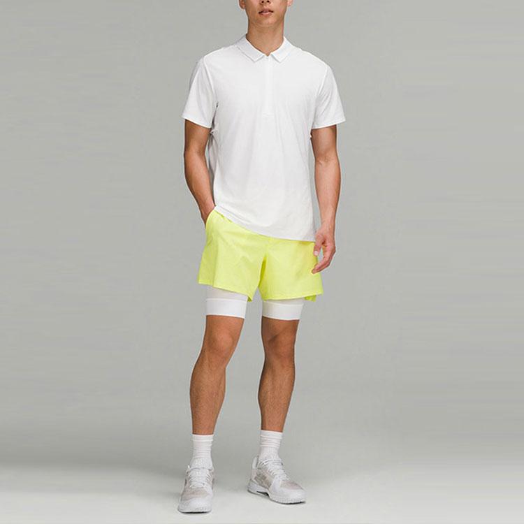 Lululemon Polo Shirts Men's Polo Collar Moderate Straight Fit LM3DJ1S