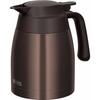 Stainless Steel Pot, 1L, Dark Brown, TTB-1000 DBW