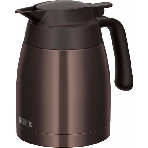 Thermos Stainless Steel Pot, 1L, Dark Brown, TTB-1000 DBW