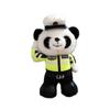 Xiaohongshu Hot-Selling Teddy Bear: Police Officer Panda Motorcycle Ornament
