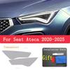 Для Seat Ateca -2025 Автомобильный Внешний Фонарь Фары Защита от Царапин Передний Фонарь Тонировка Пленка TPU Защитная Покрытие Ремонт Аксессуары