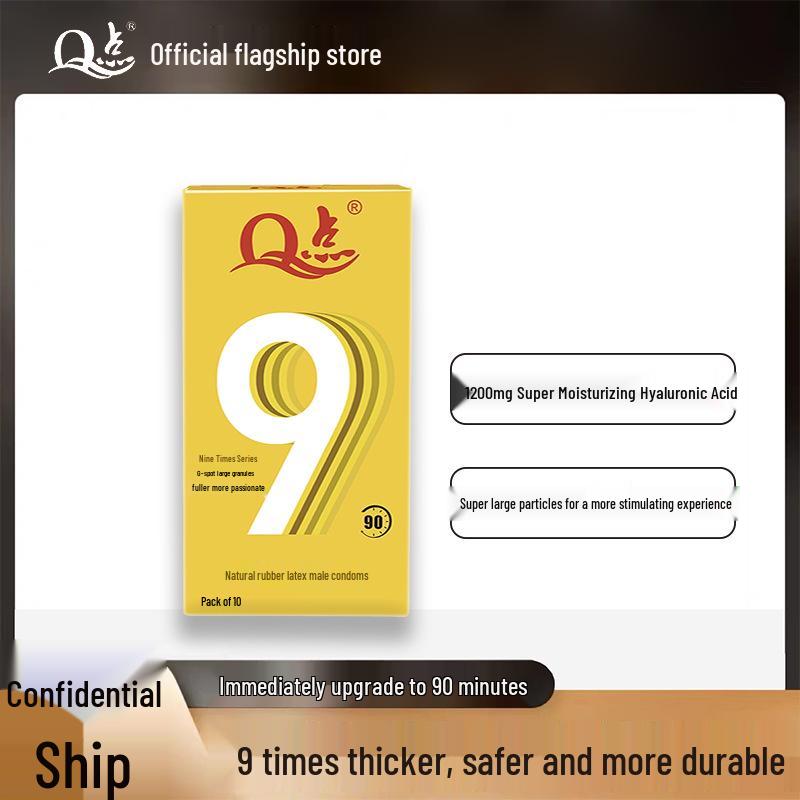 Ультратонкие ребристые презервативы Q-Point с крупными частицами для усиленного удовольствия и безопасности