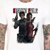 Футболка Resident Evil 2 100% Хлопок Мужская Топ - Мужские и Женские размеры S-XXL - Leon Claire Remake Игра