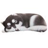 Cute Cat Dog Animal Pillow Simulation Creative Strip Sleeping Pillow Doll Children Plush Toy Bed