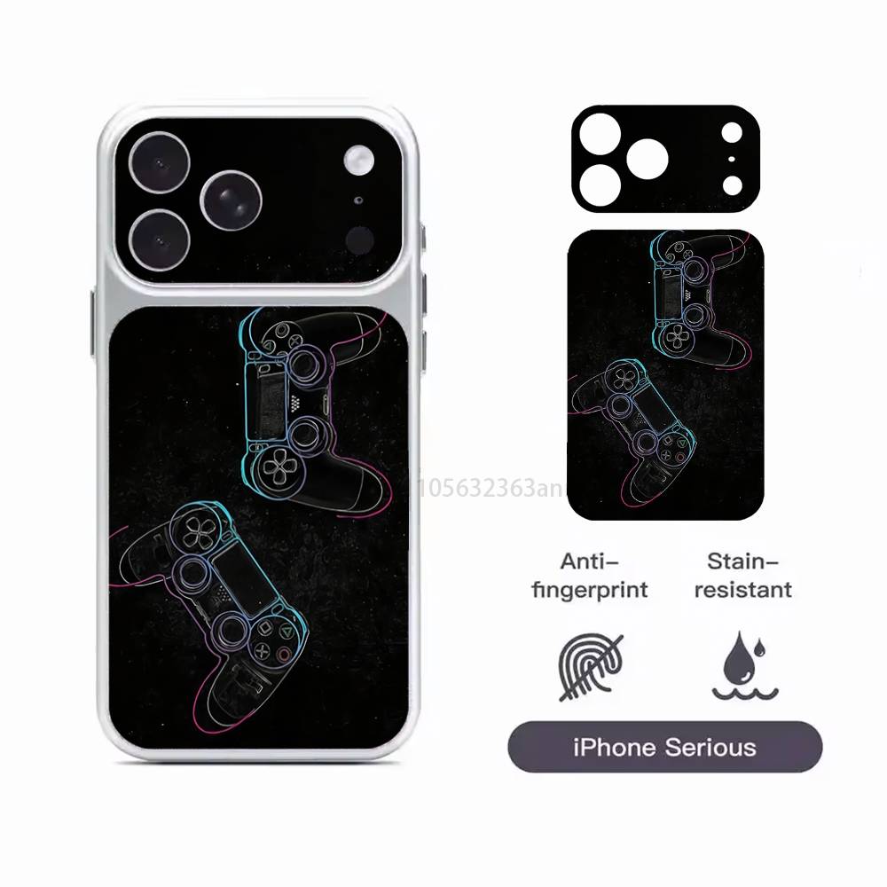 Защитная наклейка для геймпада игровой консоли для iPhone 17 Pro 17 ProMax, наклейка на заднюю крышку всего корпуса