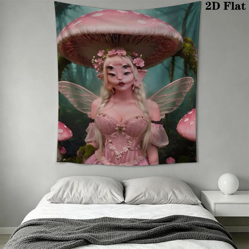 Melanie Martinez Wall Tapestry Aesthetic Wall Hanging Printed Fabric Blanket Decorative Tapestries for Bedroom Living Room Home Decor
