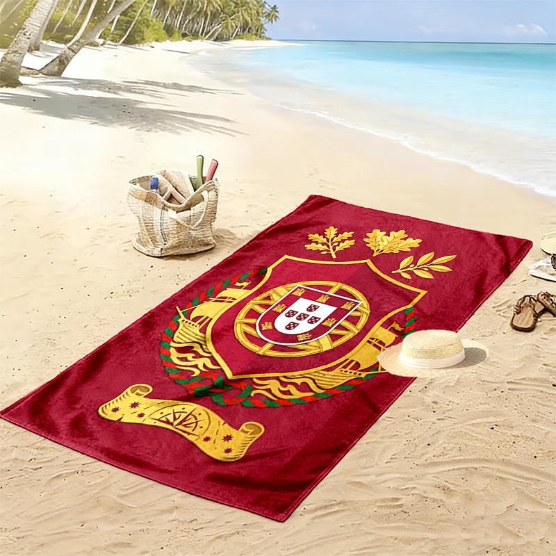Royal Heraldry Celtic Artistry beach towel beach Beach towel for vacation photos swim seaside quick-drying swim towel Outdoor picnic beach mat beach