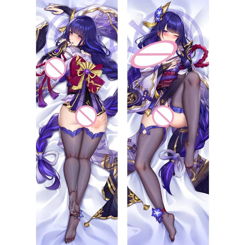 Genshin Impact Baal Косплэй наволочка аниме игра Raiden Shogun Dakimakura обнимающая наволочка для тела подушка домашняя кровать рождественские подарки