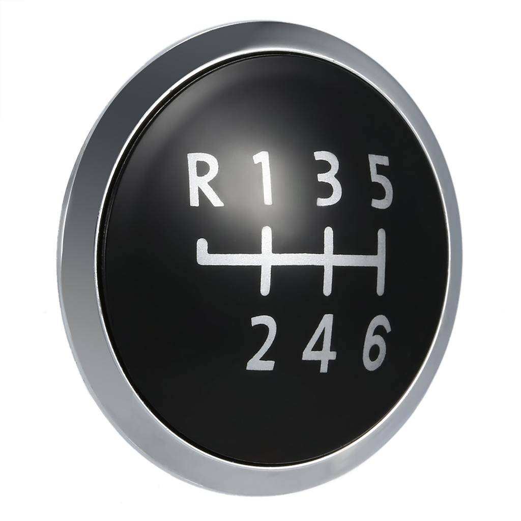 Эмблема набалдашника рычага переключения передач 6 скоростей Крышка набалдашника Замена для VW T5 Transporter 2003 2010