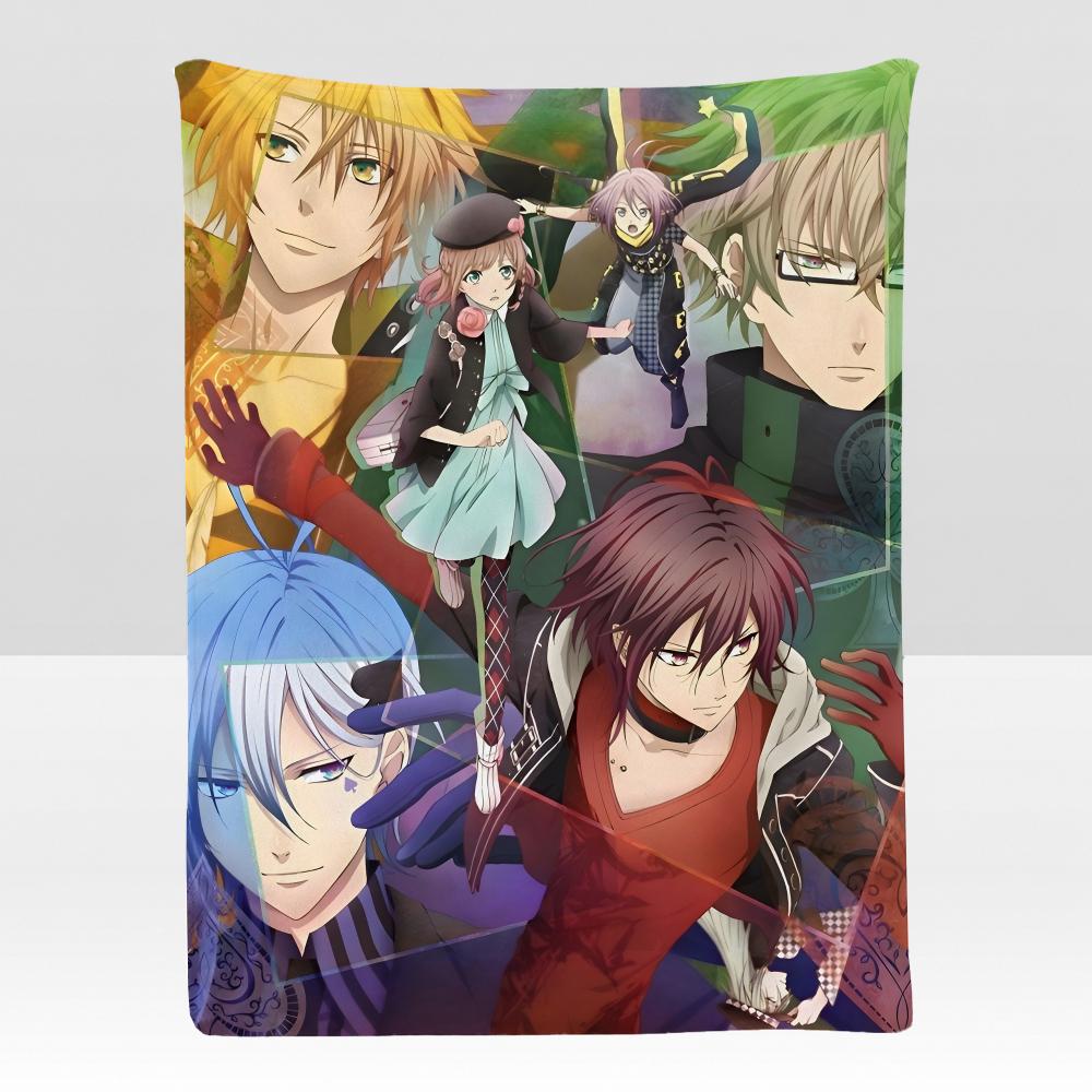 anime AAmnesia Story Throw Soft Flannel Blanket for Bed Bedroom Sofa Picnic Throw Skinfriendly Breathable Gift Cover