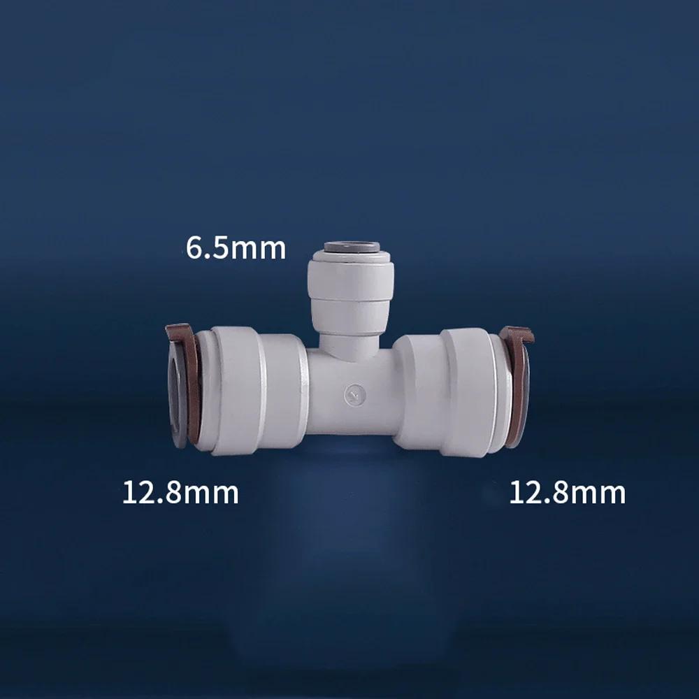 Фитинг 3/8" 1/2" НАР. ДИАМ. X 3/8" ТРУБКА Прямой Угольник Тройник POM Быстроразъемное Соединение для Аквариума RO Фильтра Воды Системы Обратного Осмоса