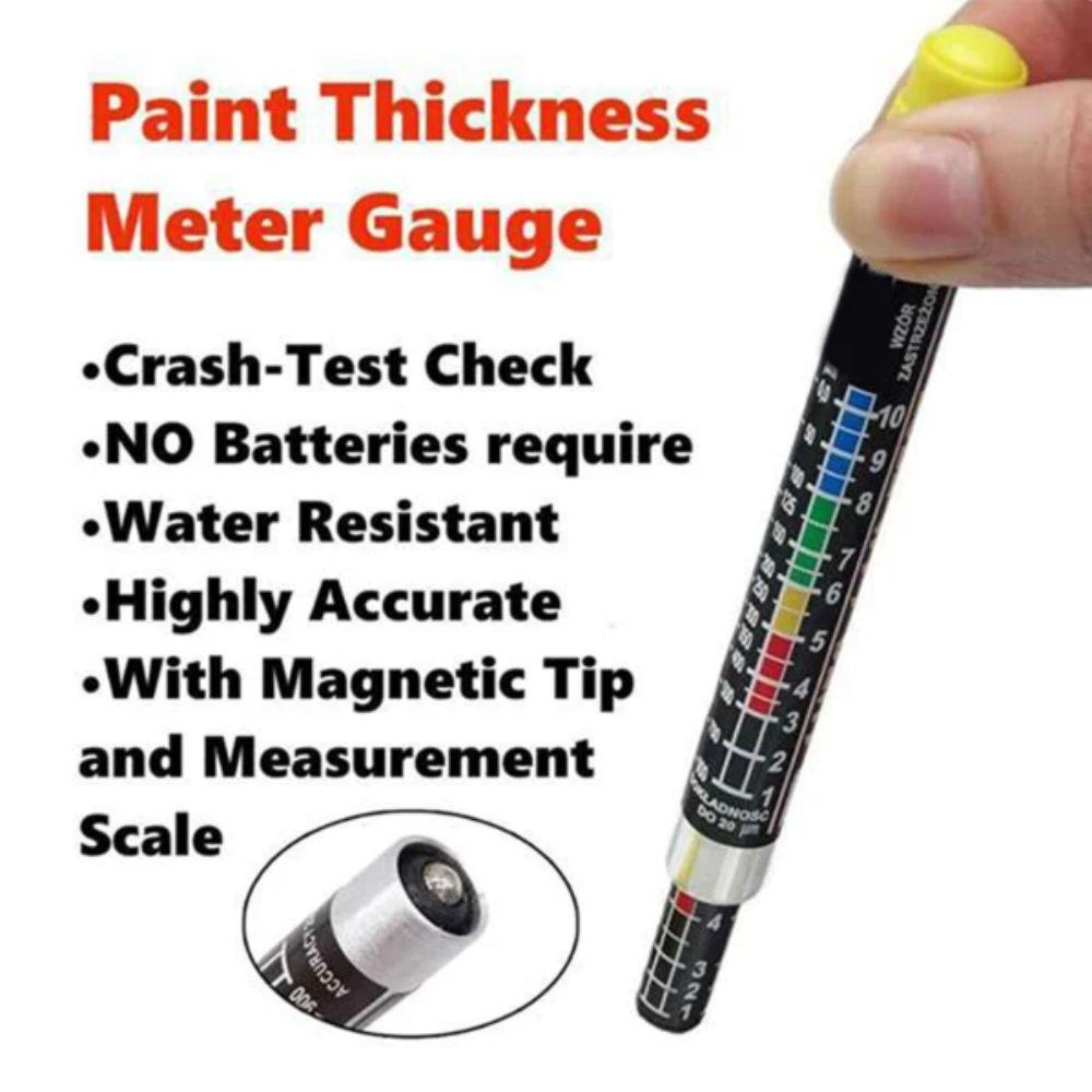Magnetic Tip Magnetic Coating Thickness Meter Crash Checking Meter Vehicle Maintenance