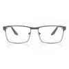 Full Rim Rectangle Matte Gunmetal Menning 881b Fashion Men Eyeglasses