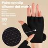 Fitness Half Finger Gloves Unisex Fitness Gym Weightlifting Exercise Gloves Silicone Anti Slip Breathable Outdoor Cycling Gloves