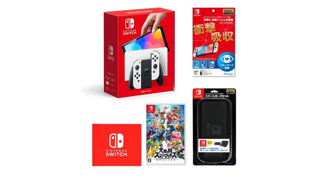 Nintendo Switch EL White лицензированная органическая защитная пленка EL для Nintendo Switch EL многофункциональный смарт-чехол для Nintendo Switch EVA черный Super