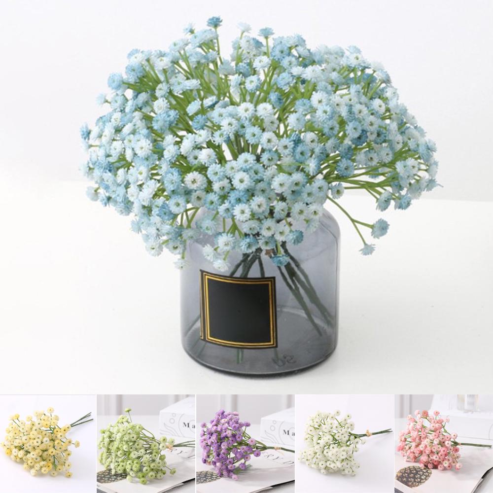 1Pcs Artificial Fake Gypsophila Silk Flowers Bouquet Wedding Party Decor UK
