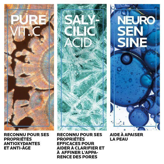 Сыворотка - La Roche Posay - Pure Vitamine C10 - 30 мл - Антивозрастная - Для чувствительной кожи