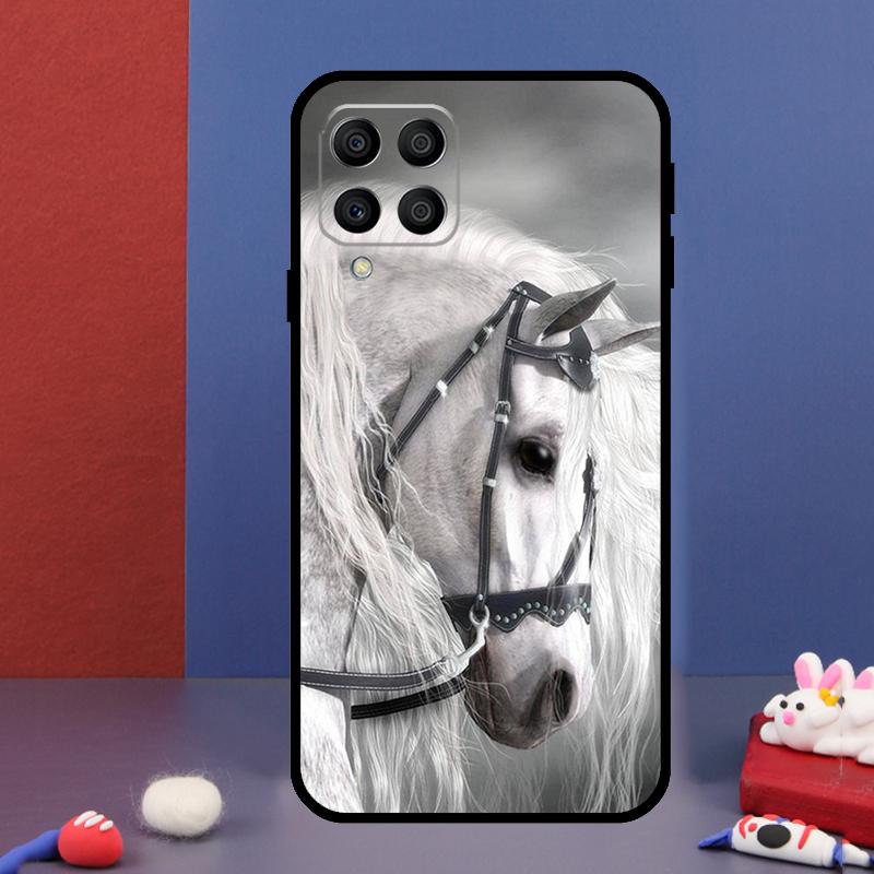 Эскиз лошади для чехла на телефон Samsung Galaxy M14 M34 M54 M33 M13 M23 M53 M15 M55 M31 M51 M20 M30s M32 M52
